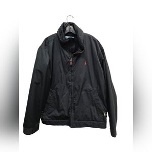 Ralph Lauren Men’s Black Zip-Up Jacket (Size XXL)